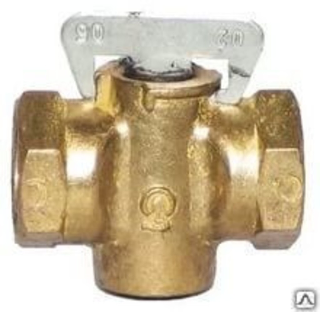 Кран пробковый муф.11б12бк 20 Ру 0.1(газ)