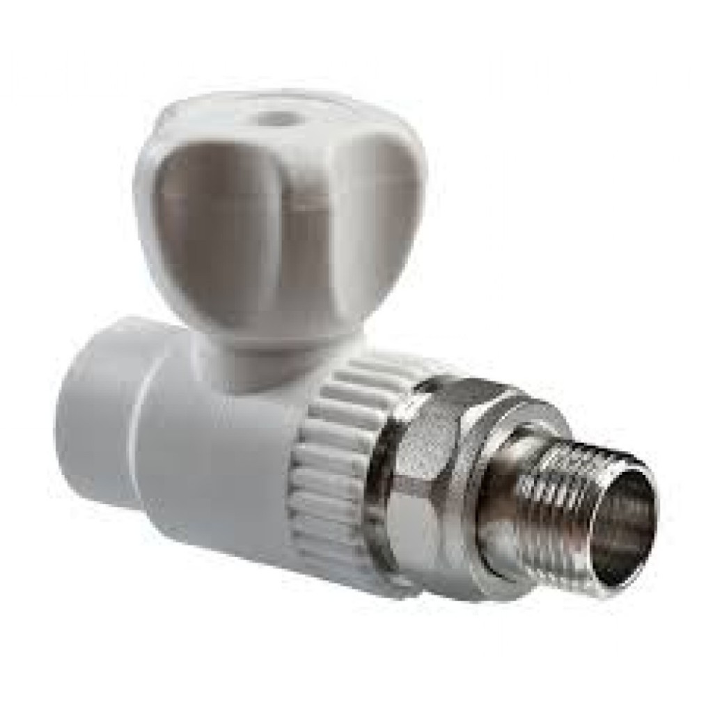 КРАН Д/РАДИАТОР ПРЯМ 25х1/2" ASTERM БЕЛ