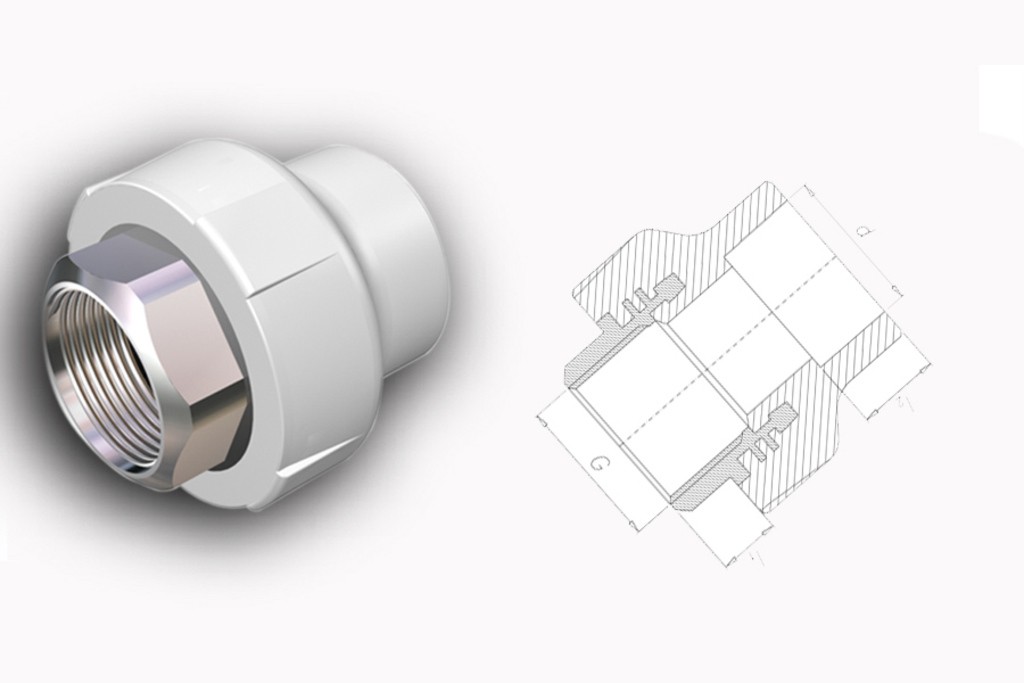 Муфта комб. п/ключ ВР 75х2"1/2 FIRAT СЕР