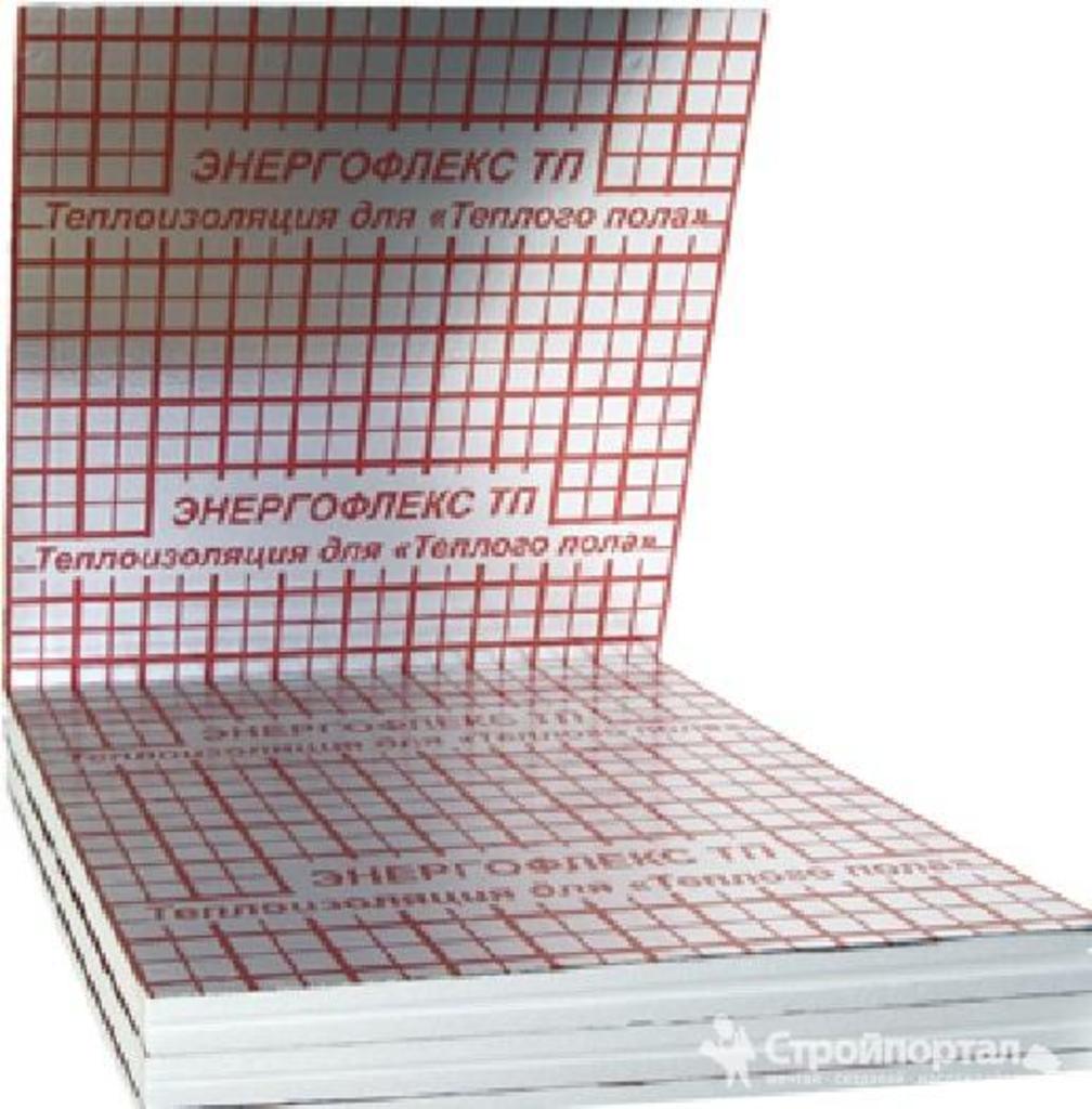 Плита теплоизоляционная ЭНЕРГОФЛЕКС 25/1,0-2