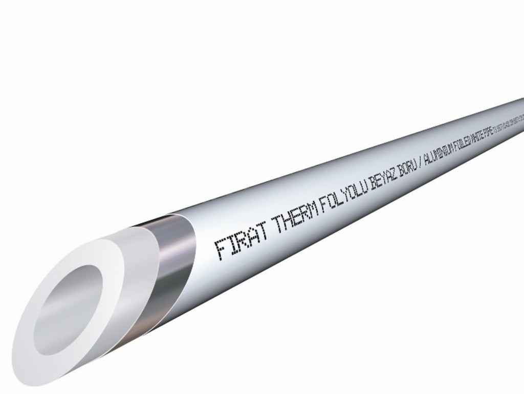 ТРУБА 50 АРМ.АЛЮМИН. FIRAT белый