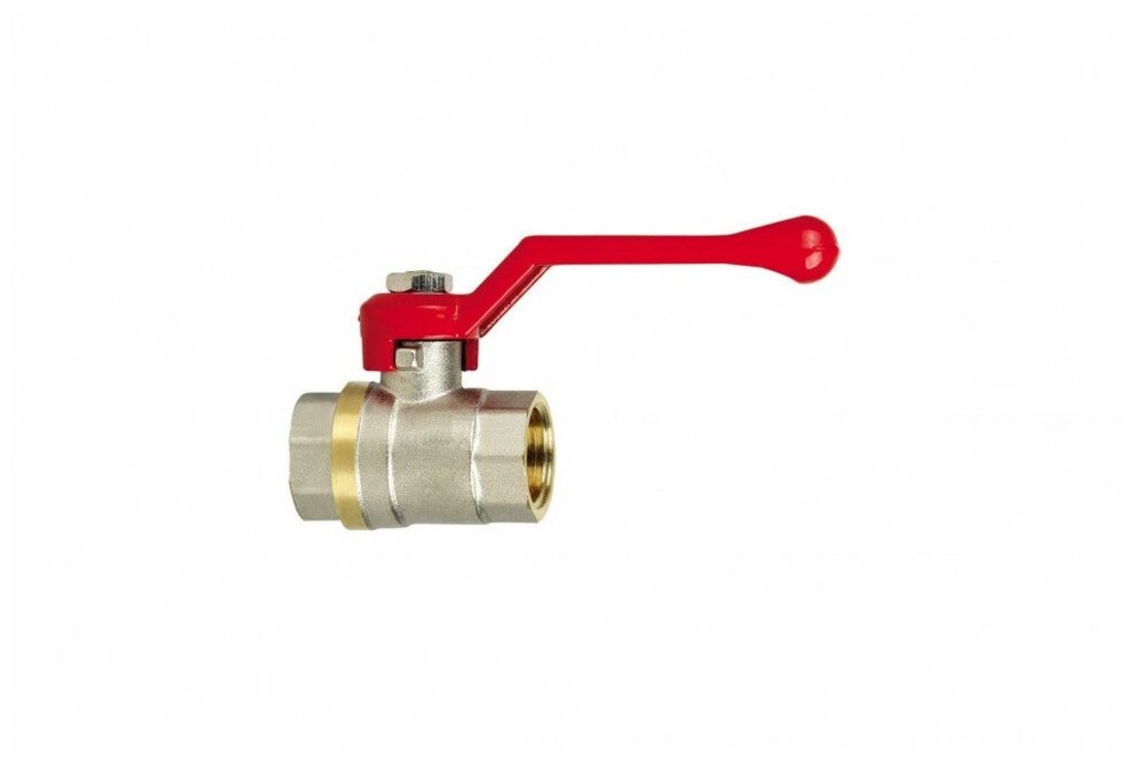 Кран шар. 1"1/2 В/В рыч. (красный) JIF 351 NB (4/24)
