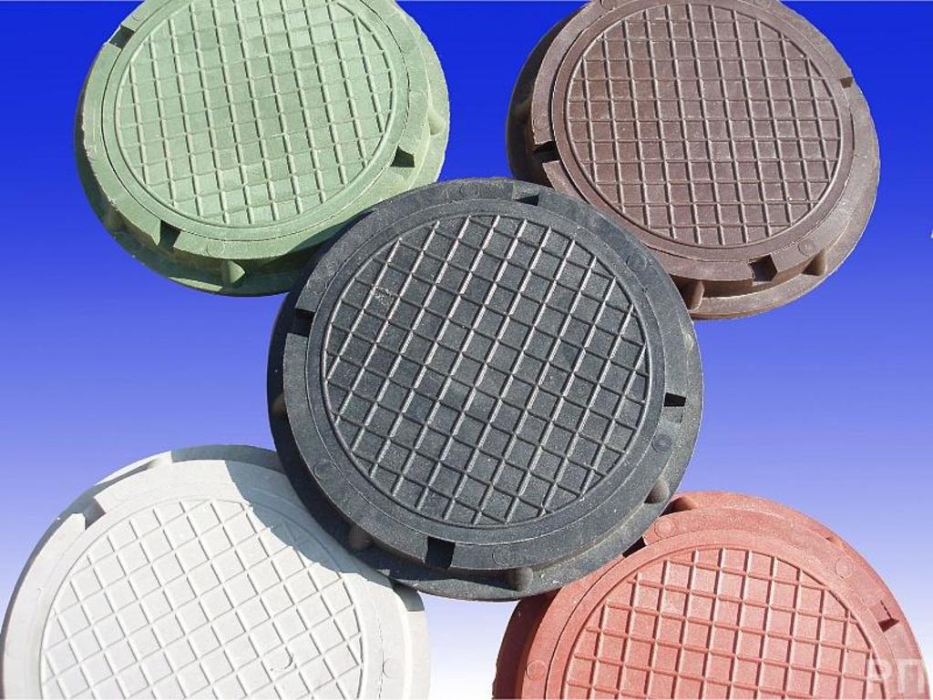 ЛЮК малый садовый ЧЁРНЫЙ (корп.460х60/крыш.370х15) 1,5т