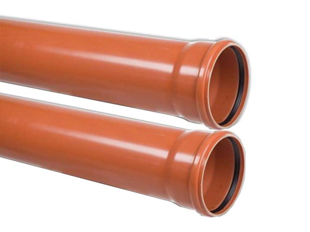 ТРУБА НПВХ 110х500 3,2мм РЫЖАЯ SN-4 (10) AGP
